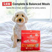 Stella & Chewy's Freeze-Dried Raw Beef Meal Mixers- Dog Food Topper and Mixer - Made with 95% Grass-Fed Beef, Organs & Bone - Perfect for Picky Eaters - Grain-Free - 8 oz