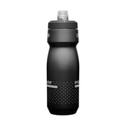 CamelBak Podium Water Bottle 24oz, Black | Easy Squeeze Design, High Flow Self Sealing Cap, Secure Bike Cage Fit, Easy Clean Components, Lightweight Cycling Bottle