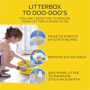 Purina Tidy Cats Low Dust Clumping Cat Litter, LightWeight Free & Clean Unscented, Multi Cat Litter - 17 lb. Box