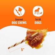 Good 'n' Fun Wings Long-Lasting Dog Treat Made With Real Protein, 12 oz | Premium Chicken, Pork and Beef Hide Chew, Supports Dental Health and Mental Stimulation, For Adult Dogs