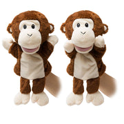 HollyHOME Hand Puppets Monkey Animal Puppets Zoo Plush Animal Toys 13 Inches