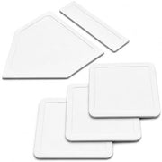 GoSports Baseball & Softball 5 Piece Base Set - Rubber Field Bases for Kids & Adults