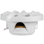 BELVA BBMS65W 400W Peak (200W RMS) 6.5" 2-Way White Coaxial Marine Speakers for Boats/ATV/UTV/SxS/Powersport