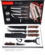 German Professional Chef's Knife Set - 6 Pcs Set