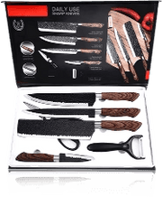 German Professional Chef's Knife Set - 6 Pcs Set