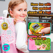 Giga Pets Interactive Digital Pet Toy, Boys & Girls, Compukitty, Ages 6+ | Virtual Pets for Boys and Girls Toy, 600+ Animations, App-Free Activities for Travel and Nostalgic 90s-Inspired Gifting
