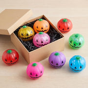 8 Pack Halloween Pumpkins Stress Balls Squishy Fidget Toys