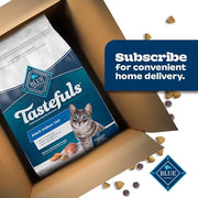 Blue Buffalo Tastefuls Chicken Adult Indoor Dry Cat Food, 3 lb | Chicken & Brown Rice Recipe, Antioxidant-Rich LifeSource Bits, No Corn, Wheat, or Soy