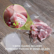 Wevac Vacuum Sealer Bags 8x12" 100 Quart for Food Saver Vacuum Seal machine