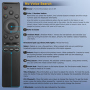 2-Pack Replacement Remote for Samsung Smart TV – No Setup, Instant Response | for 2019–2026 Samsung TV compatibility: works with most models, 2-pack value, instant response, streaming shortcut keys