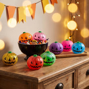 8 Pack Halloween Pumpkins Stress Balls Squishy Fidget Toys