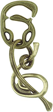 BePuzzled | Enigma Hanayama Metal Brainteaser Puzzle Mensa Rated Level 6, for Ages 12 and Up