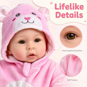 Aori Baby Dolls, Lifelike Soft Body Baby Girl