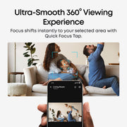 eufy Security 4K Indoor Camera E30, No Subscription, Pan and Tilt | AI Tracking, Color Night Vision, Pet/Baby/Nanny Camera with Two-Way Audio, Human/Pet Detection, Works with HomeKit (2-Pack)