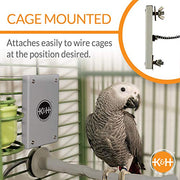 K&H Bird Heater, Snuggle-Up Warmer, Small 5x3in, Low Voltage, Gray
