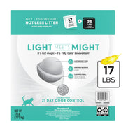 Purina Tidy Cats Low Dust Clumping Cat Litter, LightWeight Free & Clean Unscented, Multi Cat Litter - 17 lb. Box