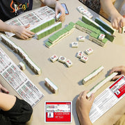 2026 Mah Jong Card, Rules Large Size Revised Version - 4 Pcs | NM-JL Mah-Jong Cards 2026 Mahjong cars 2026, Hands and Rules,Easy to Read Game Table Accessories