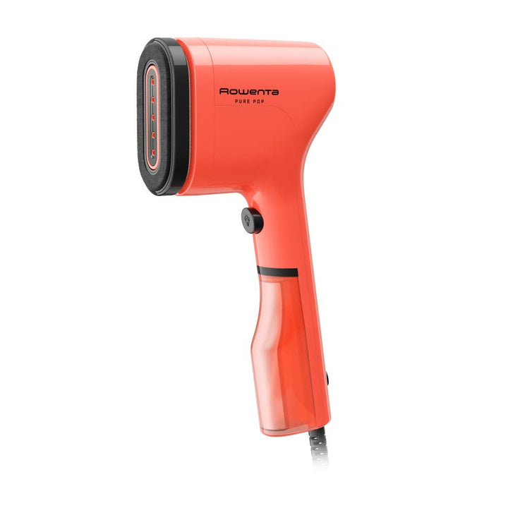 Rowenta PurePop Handheld Steamer for Clothes 1.5 Lbs 15 Second Heatup, 2.3 Oz Capacity 1150 Watts Portable, Ironing, Fabric Steamer, Garment Vacation Essentials, Travel Must Have Red DR2022 DR2022U1