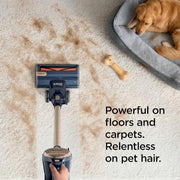 Shark Rocket Turbo Corded Stick Vacuum, Self-Cleaning, Navy, TV301 | Handheld Conversion, Carpet and Hard Floor Cleaning, Under-10-Lb Design, Swivel Steering, Compact Storage, Crevice/Pet Tool