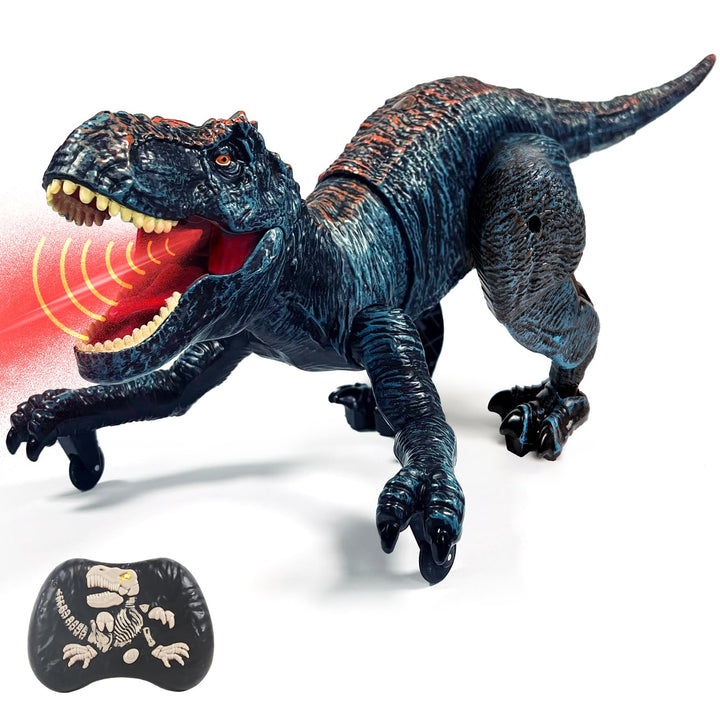 Sunrad Remote Control Dinosaur Toys for Kids Boys 3-5 4-7 8-12 Year Old