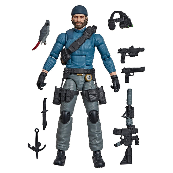 G.I. Joe Classified Series #230, Shipwreck & Althea | Premium 6 Inch Collectible Action Figure Set with 8 Accessories