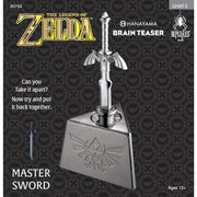 Legend of Zelda Master Sword Hanayama Metal Brain Teaser, Level 6 Ages 12+ | Legend of Zelda Master Sword Hanayama Metal Brain Teaser Puzzle, Mensa Rated Level 6, Cast Metal Puzzle, Ages 12+