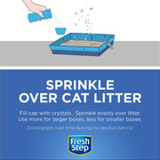 Fresh Step Cat Litter Crystals Deodorizer, Fresh Scent, 15 Oz