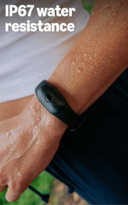 Bee Frontier (all-new), Wearable Personal AI that grows with you, confidential by design, transforms conversations into actionable summaries, 7-day battery, IP67 Rated, Onyx
