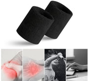 Sports Sweatbands - Arm Bands for Wrists, Sweat Absorption for Men & Women