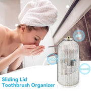 🏡🔥Hot Sale 50% OFF✨Sliding Lid Toothbrush Organizer